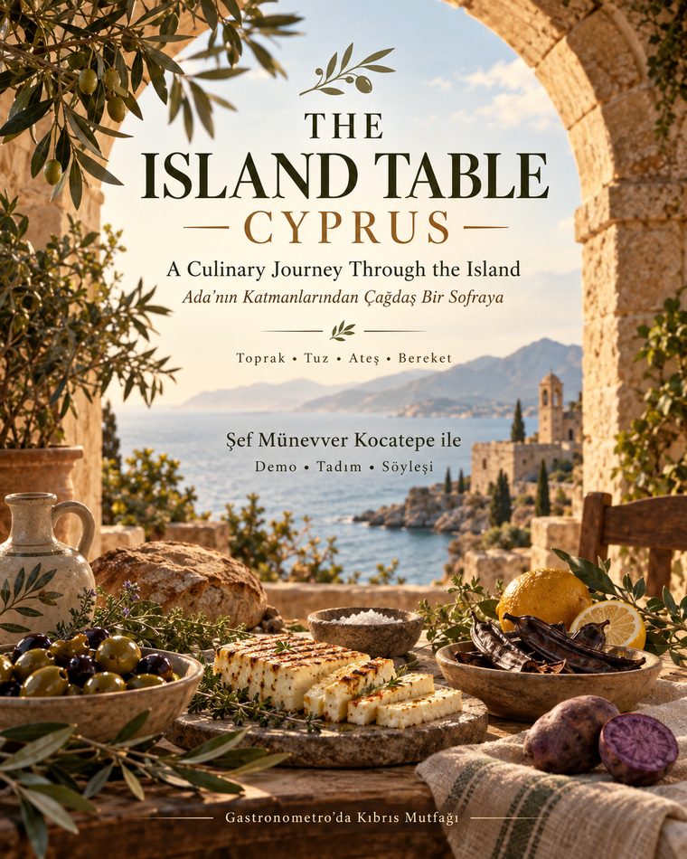 The Island Table: Cyprus event poster